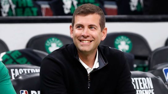 Boston Celtics camp questions: #4 - Will Brad Stevens feel compelled to make an early move? taken at BSJ Headquarters (Celtics)